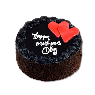 "Delicious round shape chocolate cake - 1kg - Click here to View more details about this Product